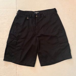 Top Flite Mens Black Golf Shorts Size 32